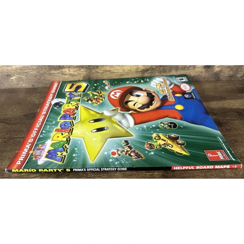 VTG Mario Party 5 Prima's Official 2003 Strategy Game Guide Nintendo GameCube